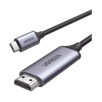 UGREEN, 50570, Cable USB-C 3.1 a HDMI 4K | 1.5m | Compatible con Thunderbolt 3 & 4 | Adaptador Tipo-C a HDMI | 4k@60Hz | Soporta
