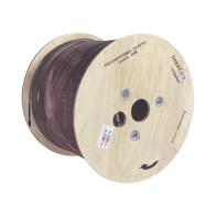 LINKEDPRO BY FIBERHOME, IC-FIG8A1-2C/2KM, Carrete de 2 km de Fibra Óptica Aérea Mini Figura 8 G.657A1 tipo Drop, Monomodo de 2 H