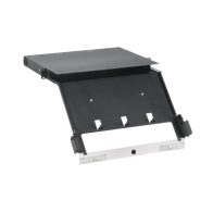 PANDUIT, FCE1U, Panel de Distribución de Fibra Óptica, Acepta 4 Placas FAP o FMP, Bandeja Deslizable e Inclinable Hacia Abajo, H