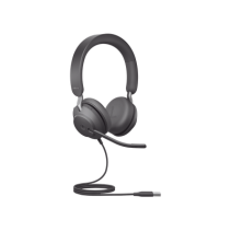 JABRA, EVOLVE2-40SE-STEREO-MS-A, Jabra Jabra Evolve 2 40SE, Auricular stereo versión MS con aislamiento de ruido, conexión USB-A