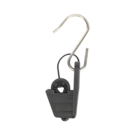 LINKEDPRO BY EPCOM, LP-DWC, Tensor para fibra Óptica Drop plana de 5x2 mm y Redonda de 3 mm, Hasta 500 N de Tensión