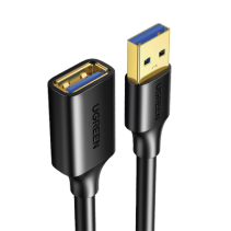 UGREEN, 30127, Cable Extensor USB 3.0 / 3 Metros / Macho-Hembra / 5 Gbps / Ultra Durabilidad / Núcleo de cobre estañado 28/22 AW