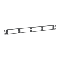 PANDUIT, CFAPPBL1, Patch Panel de Fibra Óptica, Para 4 Placas Acopladoras FAP o FMP, Color Negro, 1UR