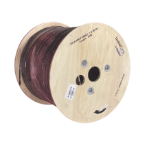 LINKEDPRO BY FIBERHOME, IC-FIG8A1-1C/2KM, Carrete de 2 km de Fibra Óptica Aérea Mini Figura 8 G.657A1 tipo Drop, Monomodo de 1 H