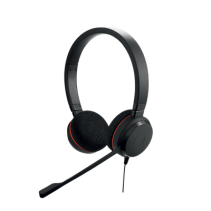 JABRA, EVOLVE-20-DUO-MS, Jabra Evolve 20 Duo con conexión USB, micrófono con cancelación de ruido de última generación, configur
