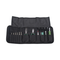 EPCOM POWERLINE, EPZH04, Juego de Herramientas en Estuche Portátil con 25 Pzas. (Desarmadores Finos + Pinzas + Puntas + Maneral)