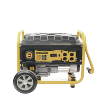 EPCOM POWERLINE, EPGEN3000, Generador a Gasolina / Planta de Emergencia 3kW (7HP), 110Vca, Encendido de Jalón, Jaula con Ruedas 