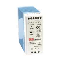 MEANWELL, MDR-40-5, Fuente de poder Industrial Riel Din 5Vcc, 40W
