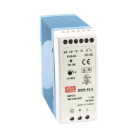 MEANWELL, MDR-40-5, Fuente de poder Industrial Riel Din 5Vcc, 40W