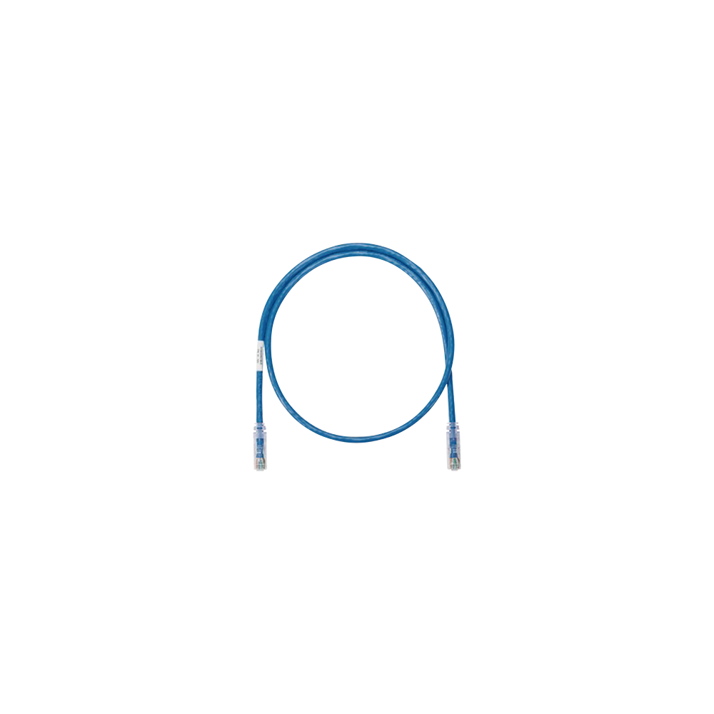 PANDUIT, NK5EPC1BUY, Cable de parcheo UTP Categoría 5e, con plug modular en cada extremo - 1 ft. - Azul