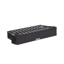 PANDUIT, WMPH2E, Organizador de Cables Horizontal PatchLink, Doble (Frontal y Posterior), Con Tapa Extendida, Para Rack de 19in,