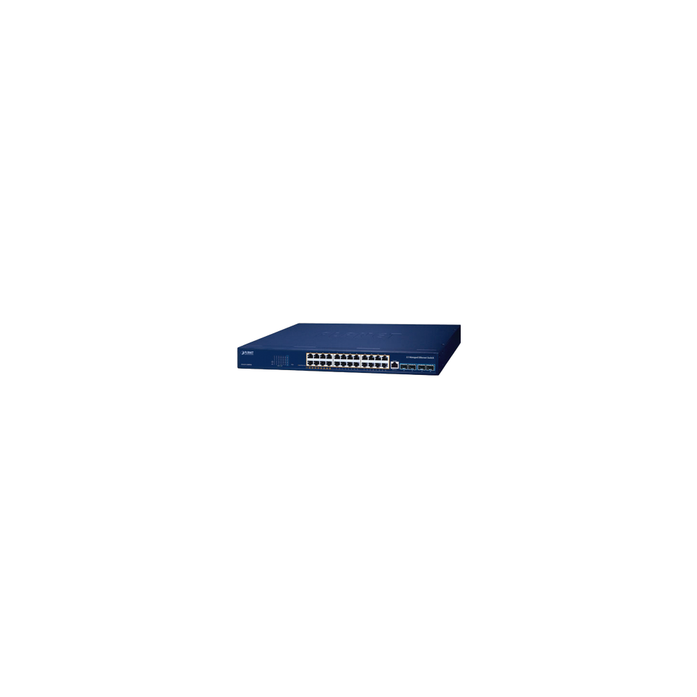 Comprar Switch PoE PLANET 24 Puertos | Smartgrid México