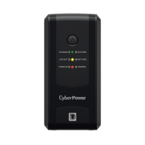 CYBERPOWER, UT-550GU, UPS de 550 VA/275 W, Topología Línea Interactiva, Entrada 120 Vca NEMA 5-15P, y 8 Salidas NEMA 5-15R, Puer