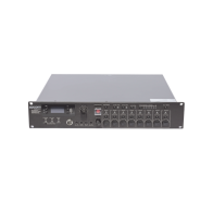 EPCOM PROAUDIO, SF-6200MA, Controlador de Evacuación Por Voz | 500 W | 8 Zonas independientes | 4 entradas de audio y 2 entradas