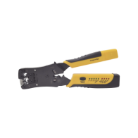 EPCOM POWERLINE, EP376C, Pinza 3 en 1: Pelacables/ Terminado/ Probador para UTP. Enchufe Modular de Prueba para RJ45/RJ11/RJ22.
