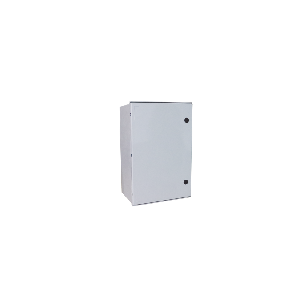 PRECISION, PST-6080-30P, Gabinete de Poliéster IP65 Uso en Intemperie (600 x 800 x 300 mm) con Placa Trasera Interior de Plástic