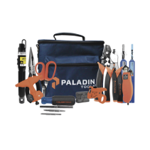 TEMPO, FTK-P, Kit de Herramientas Pro para Instalación de Fibra Óptica con accesorios de limpieza de puertos/conectores y desfor