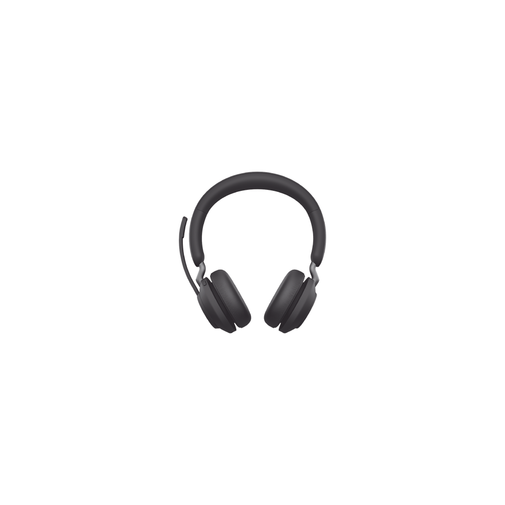 JABRA, EVOLVE2-65-STEREO-UC-BK-A, Jabra Evolve2 65, Auricular stereo versión UC con aislamiento de ruido activa, dongle USB-A in