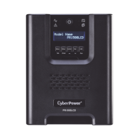 CYBERPOWER, PR1500LCD, UPS de 1500 VA/1500 W, Topología Línea Interactiva, Entrada 120 Vca NEMA 5-15P, Onda Senoidal Pura, Mini 
