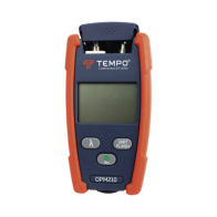TEMPO, OPM-210, Medidor de Potencia (Micro OPM) para Fibra Óptica con Localizador Visual de Fallos (VFL), entrada universal de 2