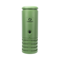 LINKEDPRO BY EPCOM, LP-PHPE-RT, Pedestal para Cajas de Empalme de Fibra Óptica Cilíndrico Color Verde con Bracket Estandar (No i