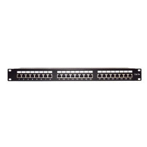 LINKEDPRO BY EPCOM, LP-PP-530, Panel de parcheo de impacto Blindado (STP) de 24 puertos Cat5e, 19in
