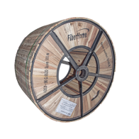 LINKEDPRO BY FIBERHOME, OC-ADSS-96C-S200/4KM, Carrete de 4 km de Fibra Óptica Aérea (ADSS) G.652D, Monomodo de 96 Hilos, Exterio