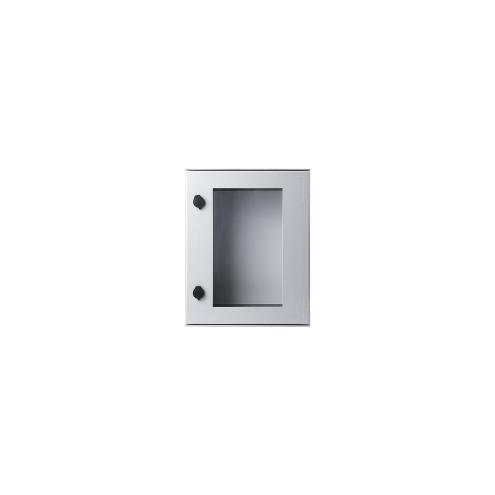 PRECISION, PST-4050-20PT, Gabinete de Poliéster IP65 Puerta Transparente, Uso en Intemperie (400 x 500 x 200 mm) con Placa Trase