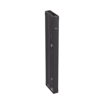 PANDUIT, PR2VD06, Organizador Vertical PatchRunner™, Doble (Frontal y Posterior), Para Rack Abierto de 45 Unidades, 6in de Ancho