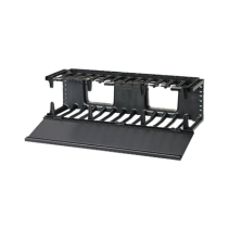 PANDUIT, NMF3, Organizador de Cables Horizontal NetManager, Sencillo (Solo Frontal), Para Rack de 19in, 3UR