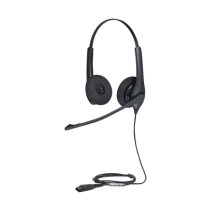 JABRA, BIZ-1500-DUO-QD, Jabra Biz 1500 Duo, auricular profesional con cancelación de ruido, ideal para contact center con conexi