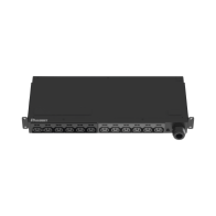 PANDUIT, P12B47M, PDU Básico para Distribución de Energía, Enchufe de Entrada NEMA L6-30P, Con 12 Contactos C13, Instalación Hor