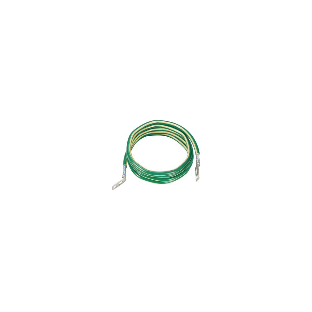 PANDUIT, GJ696UH, Jumper para Aterrizar Equipos, 6 AWG, con Terminal Doblada a 45 Grados (LCC6-14JAWH-L) Para Conexión a Tierra 
