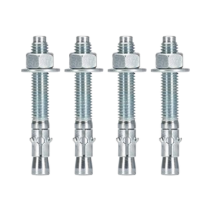 PANDUIT, RFAKIT, Kit de Anclaje a Piso, Para Rack de 2 o 4 Postes, Fabricado en Acero, 4 Piezas