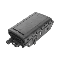 FIBERHOME, FDP-430D, Caja de Distribución de Fibra Óptica para 48 empalmes con 16 acopladores SC/APC, enterrado directo, IP68