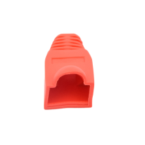 LINKEDPRO BY EPCOM, LP-PG8-025-RD, Bota Plástica para protección de Plug RJ45, Color Rojo