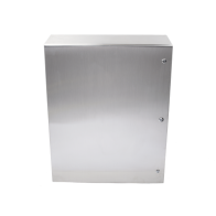 PRECISION, PST-8010030-INOX-B, Gabinete de Acero Inoxidable IP66 Uso en Intemperie (800 x 1000 x 300 mm) con Placa Interna Galva