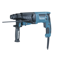 MAKITA, HR2630J, Rotomartillo Electro Neumático de 1 SDS-PLUS de 120 Vca, 0-1200 RPM, 0-4600 Impactos x Seg. Potencia 800 W.