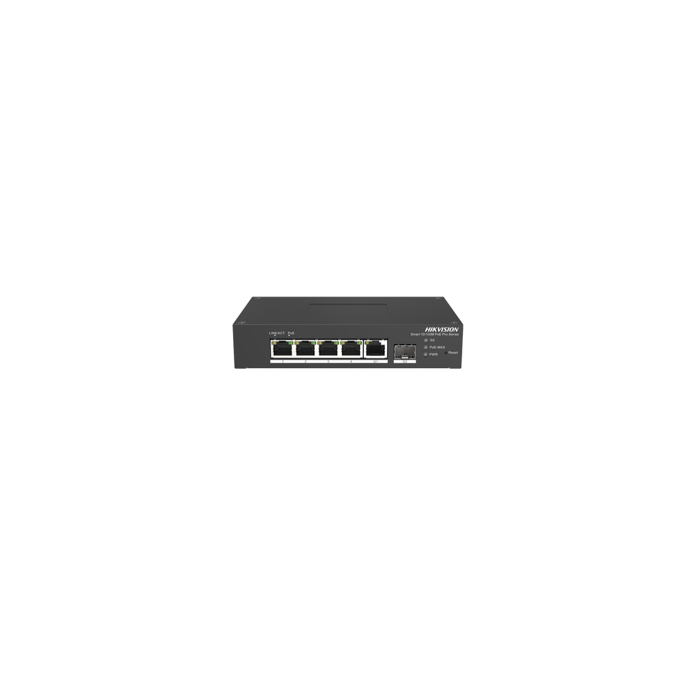 Comprar Switch PoE+ HIKVISION 4 Puertos | Smartgrid México