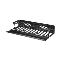 PANDUIT, NMF2, Organizador de Cables Horizontal NetManager de Alta Densidad, Sencillo (Solo Frontal), Para Rack de 19in, 2UR