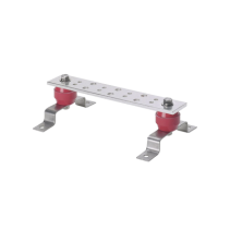 PANDUIT, GB2B0306TPI-1, Barra de Puesta a Tierra para Telecomunicaciones (TGB), de 1/4 in x 2 in x 12 in