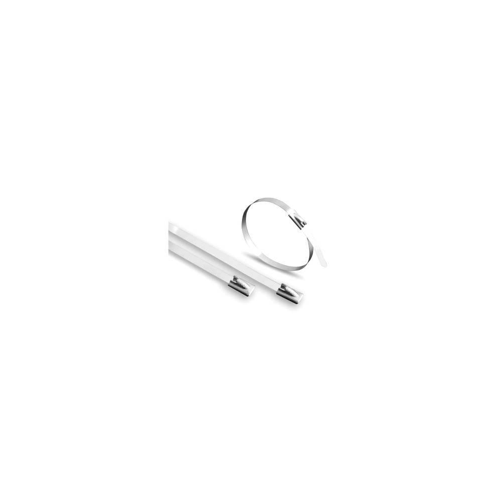 THORSMAN, TH-360-INOX, Cincho de Acero Inoxidable, 4.6 x 360 mm (100pzs) (4100-02000)