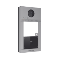 HIKVISION, DS-KV8113-WME1(C), Videoportero IP 2 Megapixel / Llamada y Apertura Remota desde App Hik-Connect / PoE / Exterior IP6