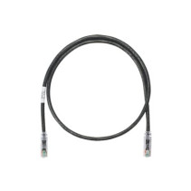PANDUIT, NK6PC7BLY, Cable de parcheo UTP Categoría 6, con plug modular en cada extremo - 2 m. - Negro