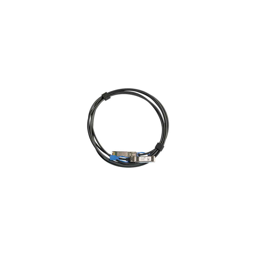 MIKROTIK, XS+DA0001, (XS+DA0001) Cable de conexión directa 1 Metro SFP/SFP+/SFP28 1G/10G/25G