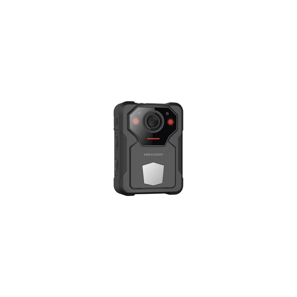 HIKVISION, DS-MCW406/128G, Body Camera Portátil / Grabación a 2K (4 Megapixel) / Pantalla 1.77 TFT / Fotos de Hasta 40 Megapixel