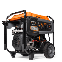 GENERAC, GP15500E, Generador Inversor Portátil a Gasolina, 15 kW, 120/240Vca, Arranque Eléctrico