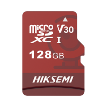 HIKSEMI by HIKVISION, HS-TF-E1/128G, Memoria microSD / Clase 10 de 128 GB / Especializada Para Videovigilancia (Uso 24/7) / Comp