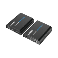 EPCOM TITANIUM, TT373KVM4.0, Kit extensor KVM (HDMI y USB) hasta 120 metros / Resolución 1080P @ 60 Hz / Soporta STP y UTP CAT6 