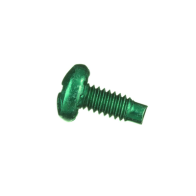 PANDUIT, RGTBSG-C, Tornillo de Unión a Tierra, #12-24 x 1/2, Color Verde, Bolsa de 100 Piezas